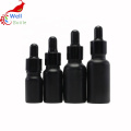 New product small glass essential oil bottle 30ml with glass serum dropper bottle wholesale Round-1910A